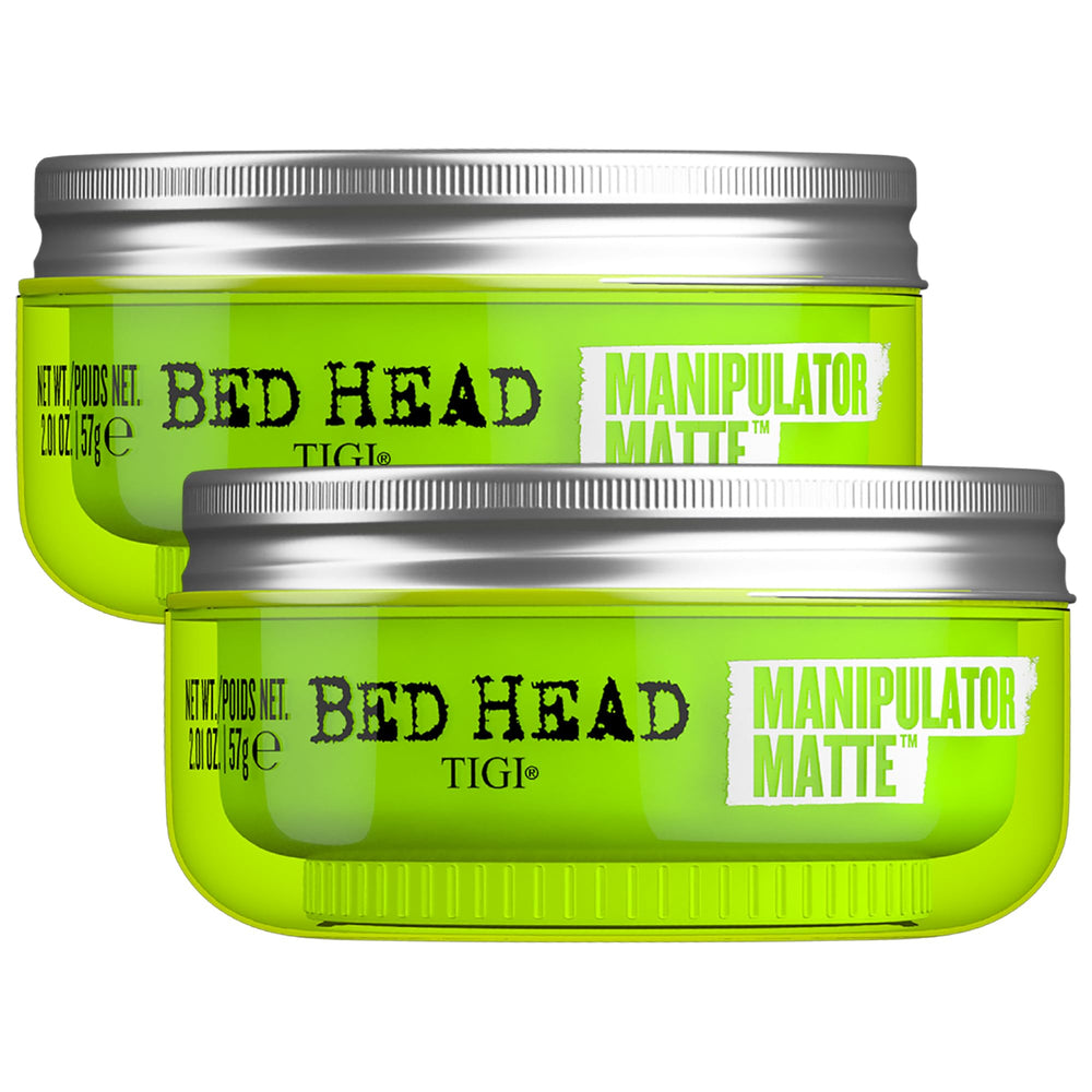 TIGI Bed Head front packaging showing product and strong-hold promise