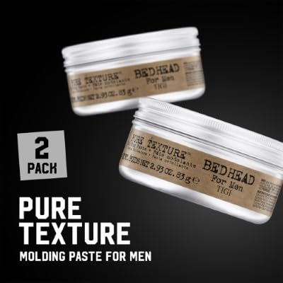 TIGI Bed Head open jar close-up of paste texture for easy spreading