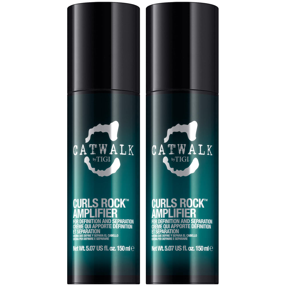 TIGI Catwalk front packaging showing two 5.07 oz tubes for consistent styling