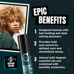 TIGI Catwalk open jar showing cream consistency and easy scoop for styling