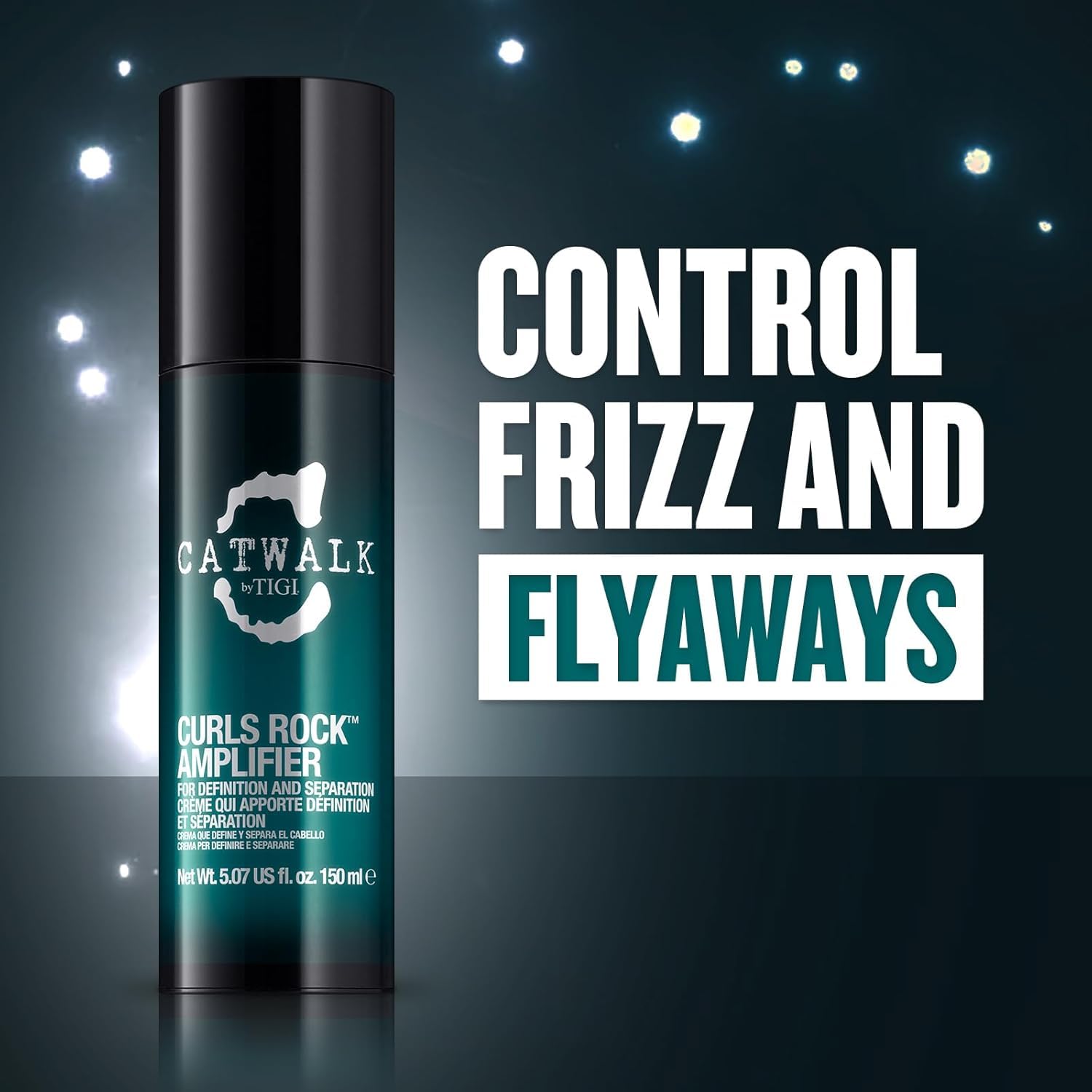 TIGI Catwalk cream being dispensed from tube, precise amount for controlled styling