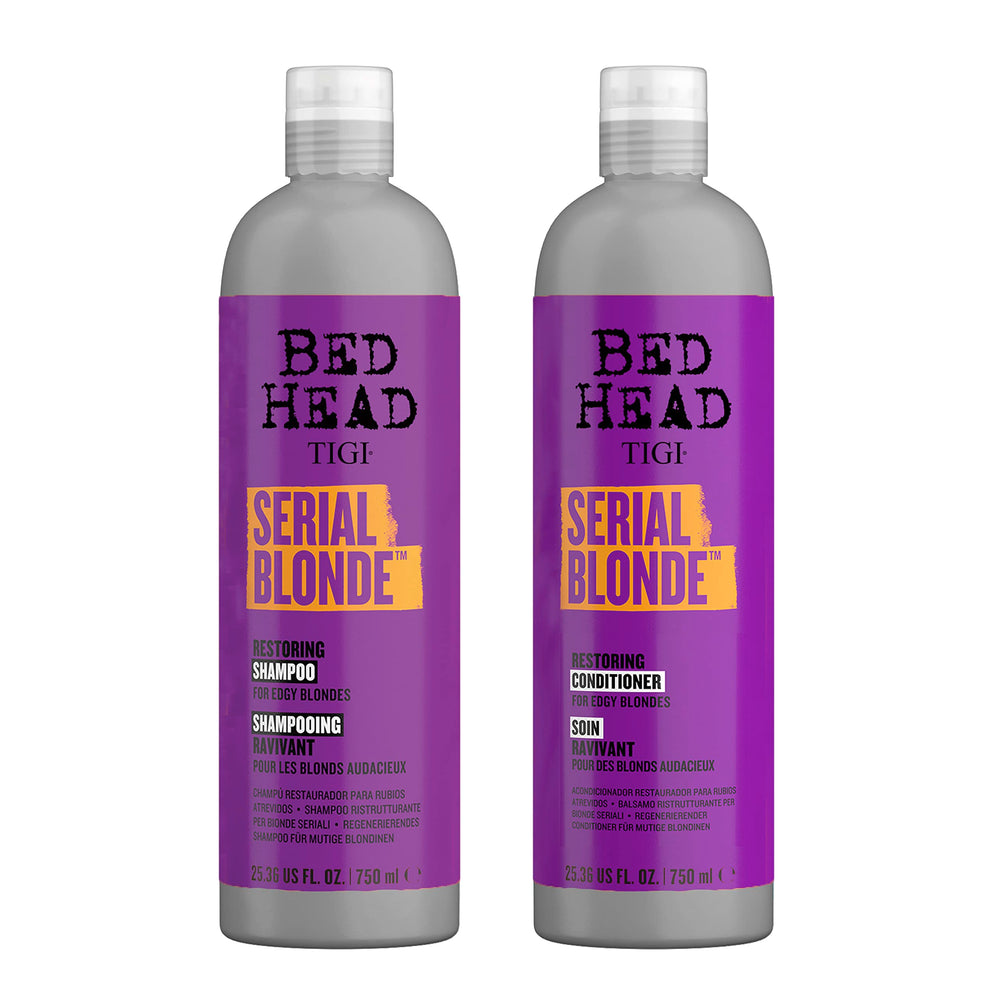 TIGI front packaging showing duo and easy salon results