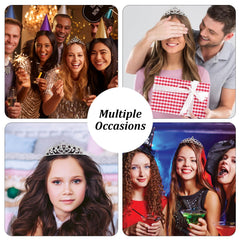 Tihebax full display of sixteen distinct crowns offering mix-and-match styling options