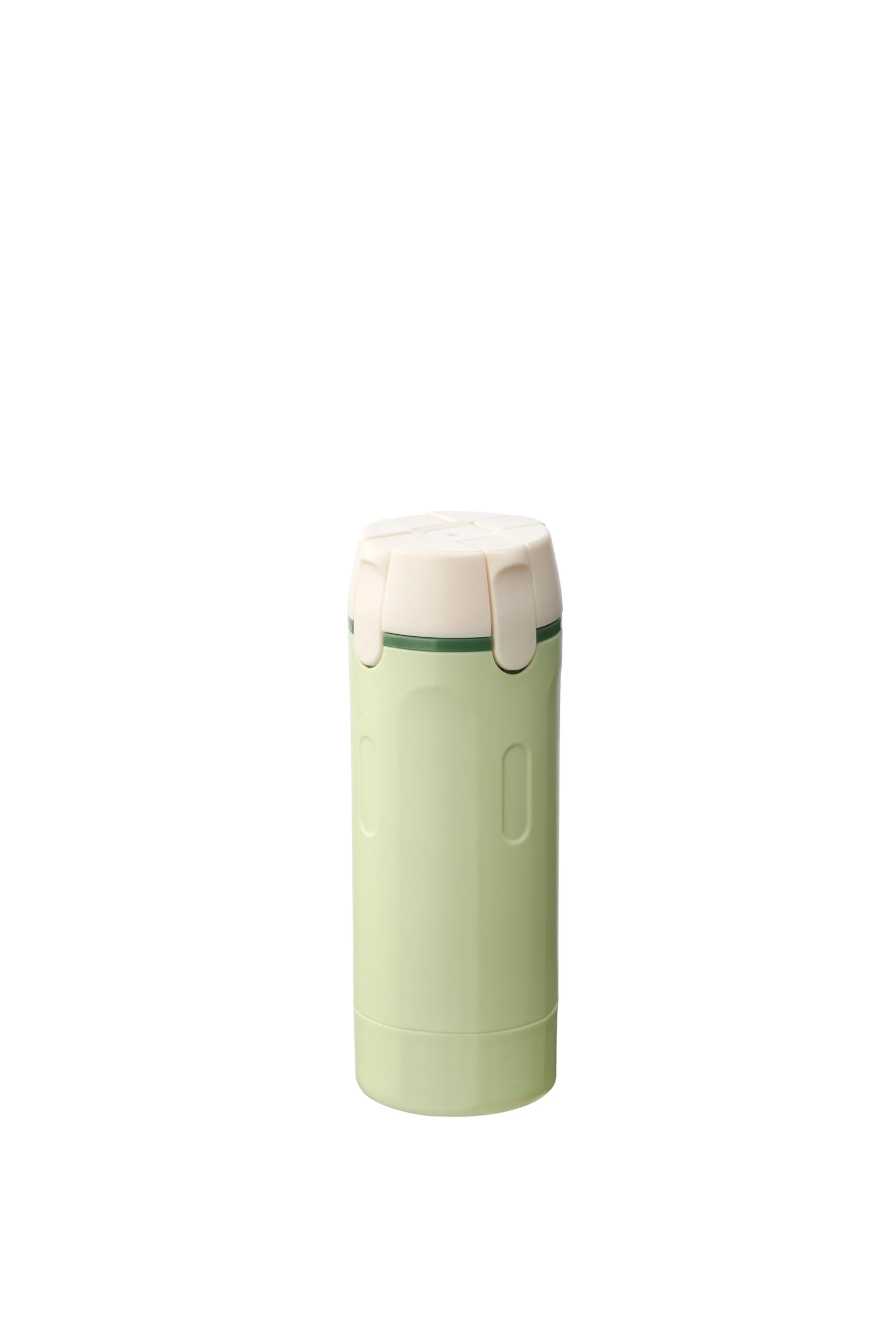 Tilanneo front view showing compact travel bottle and key lime color benefit organization