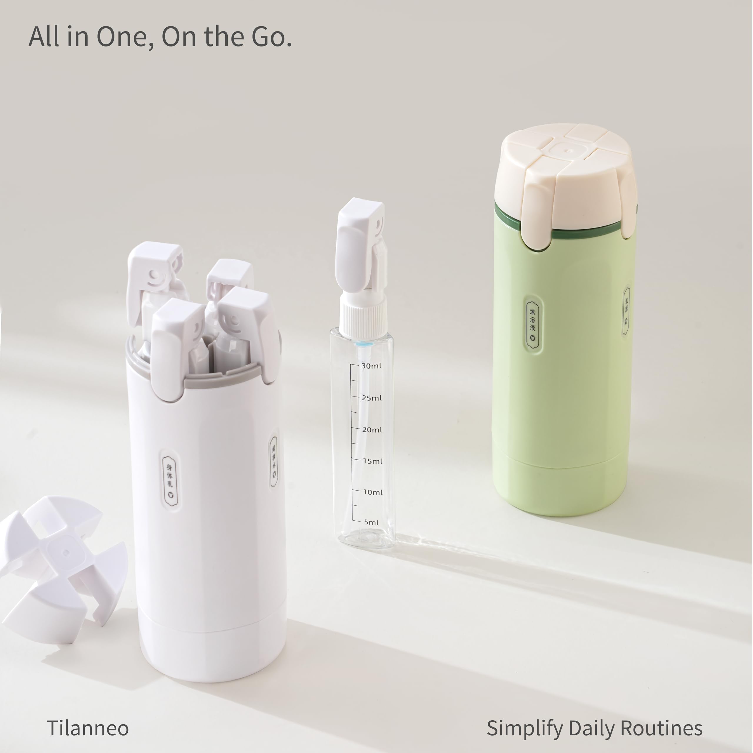 Tilanneo open bottom for easy refill and cleaning benefit quick maintenance