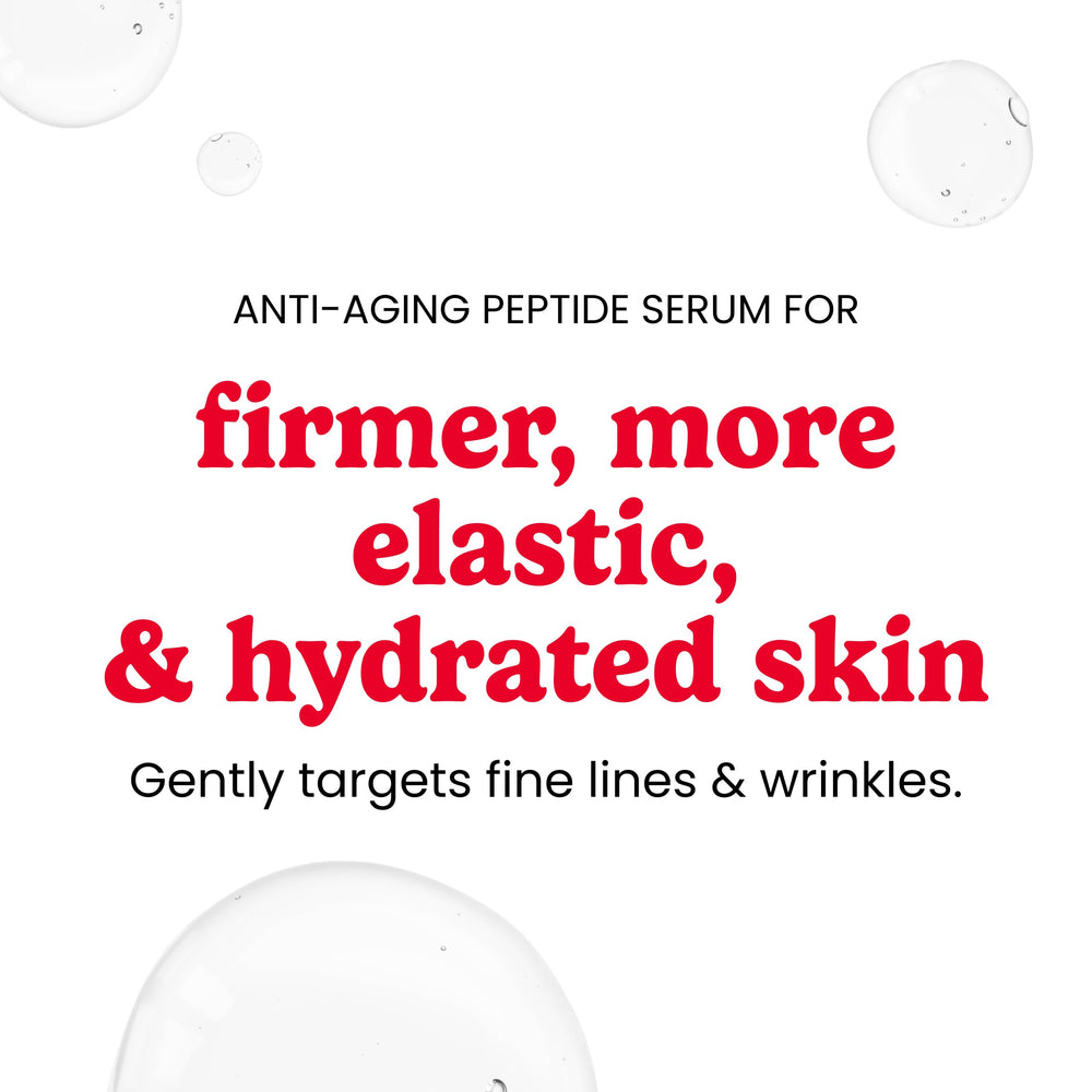 Timeless Skin Care ingredient label clear view showing peptide and HA benefit