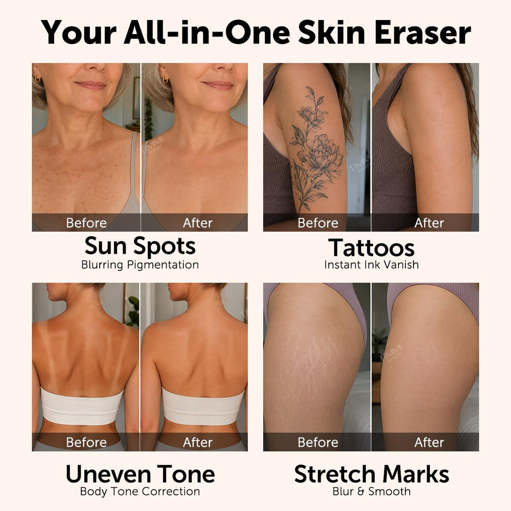 timmi beauty application spread on arm showing blendability and natural coverage