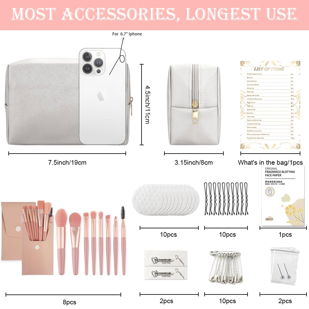 Tindisonka open kit displaying organized 50 plus bridal essentials for quick fixes