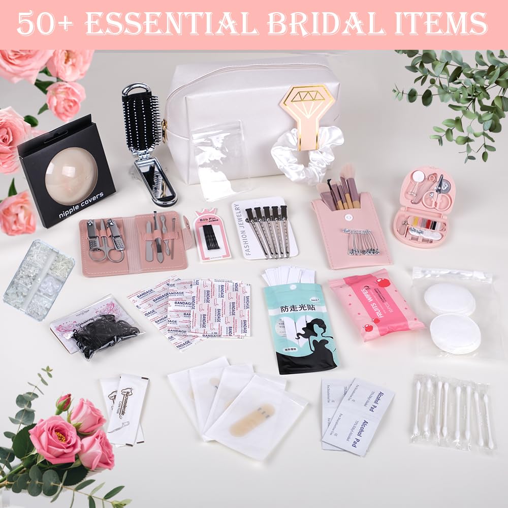 Tindisonka kit on a dressing table during a wedding prep scene providing readiness