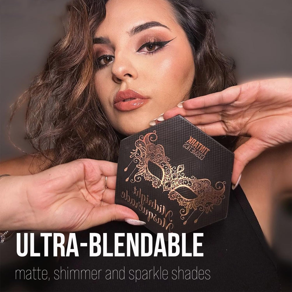 tintark matte collection detail with seven matte blacks providing depth and crease control