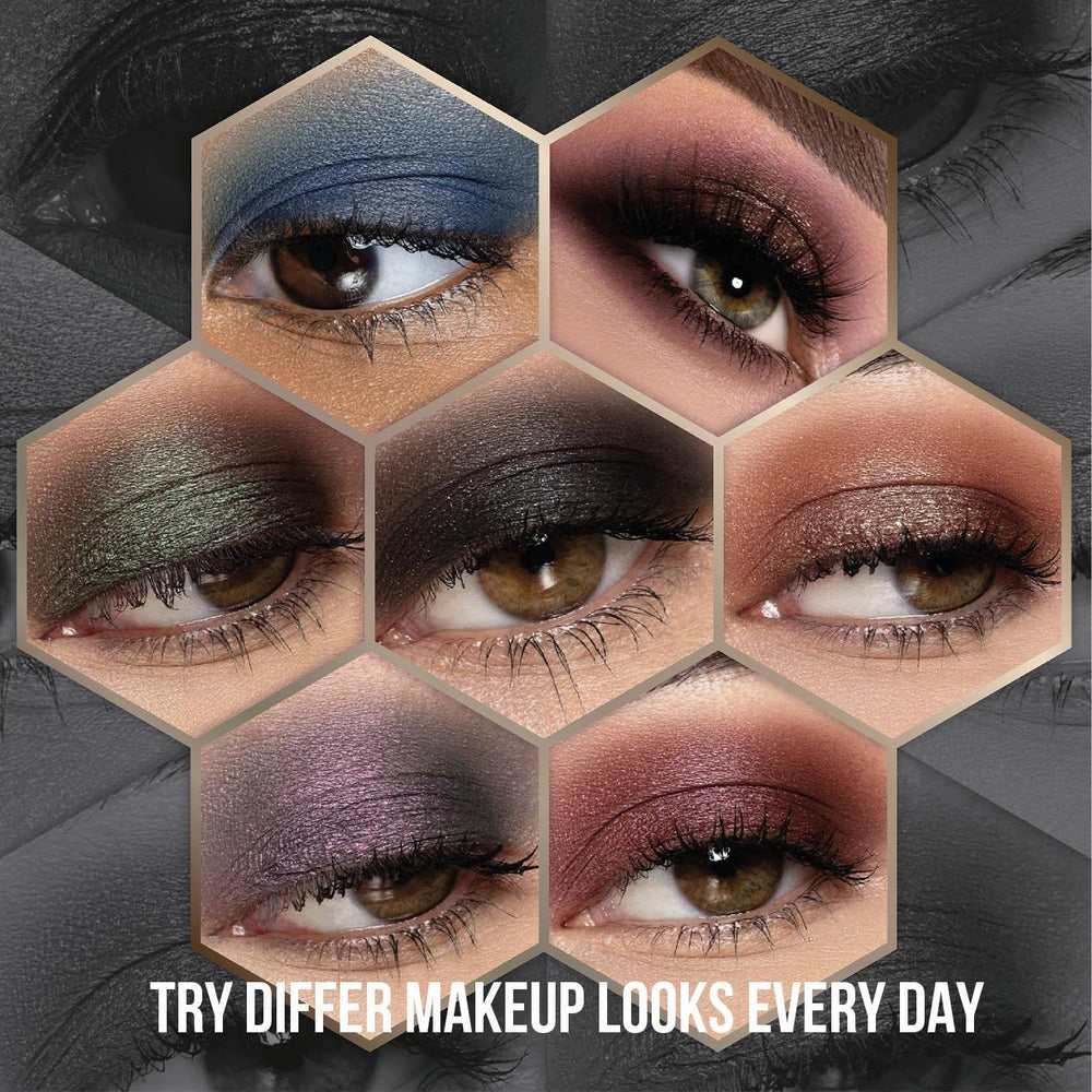 tintark metallic shimmer swatch on skin showing high-reflective payoff for dramatic lids
