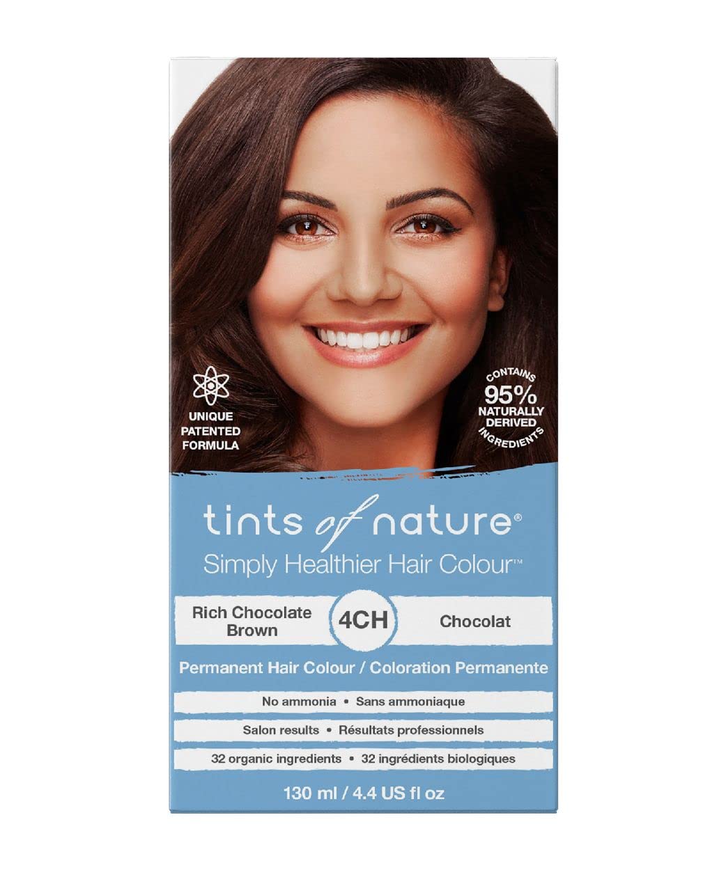 Tints of Nature front packaging showing vegan permanent dye benefits