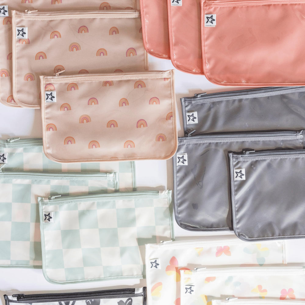 Tiny Twinkle three sizes lined up demonstrating size options for versatile packing