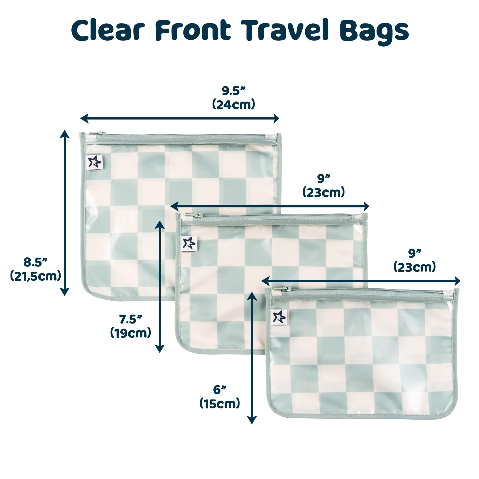 Tiny Twinkle closeup of premium zipper seal keeping contents leak-free