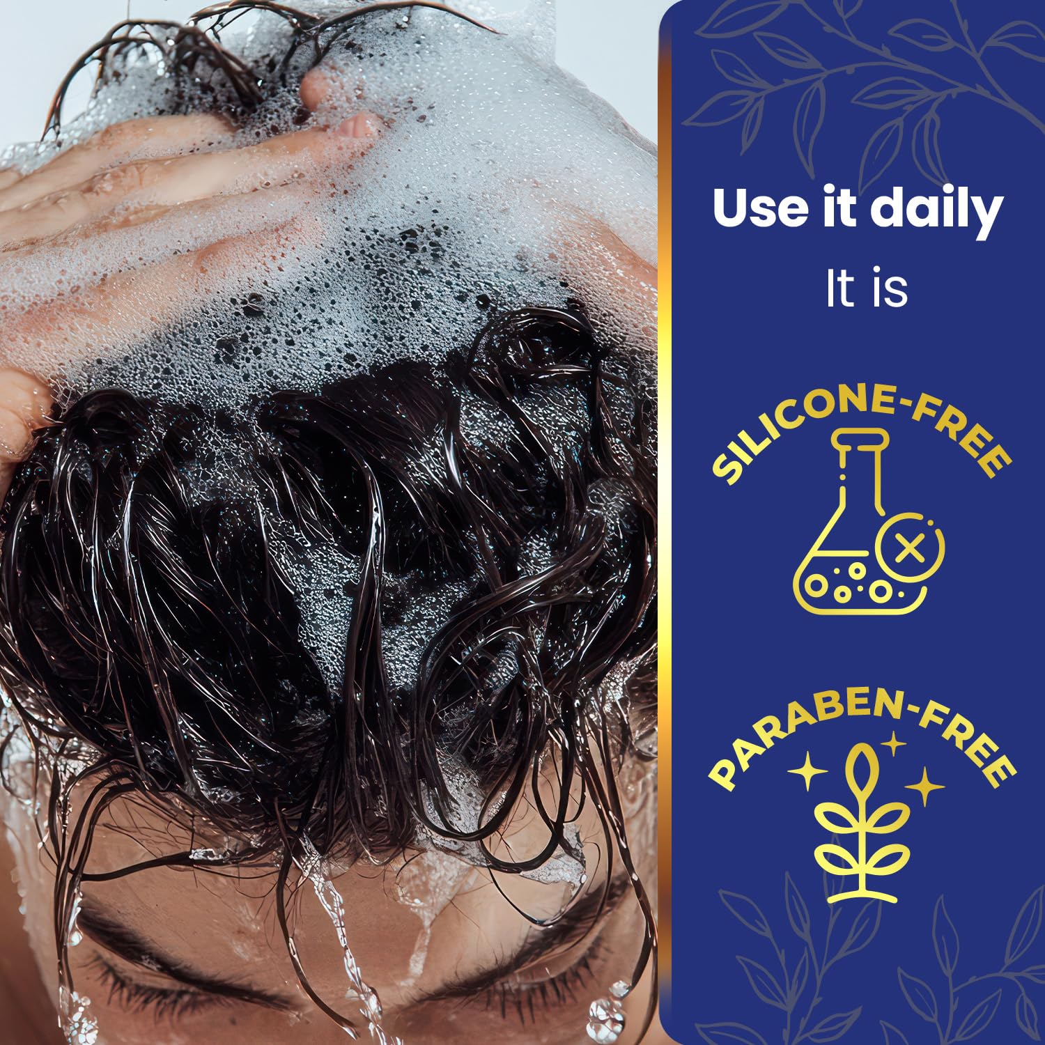 Tio Nacho creamy lather texture demonstrating gentle cleansing and body