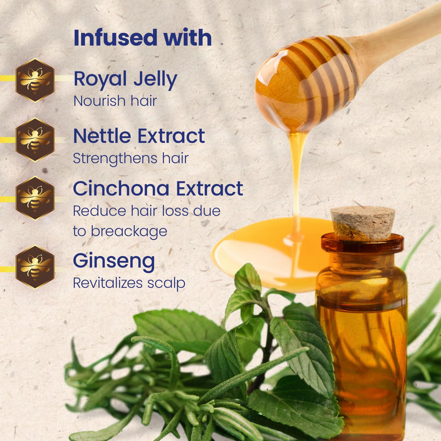 Tio Nacho nettle extract and botanical blend highlighting scalp nourishment