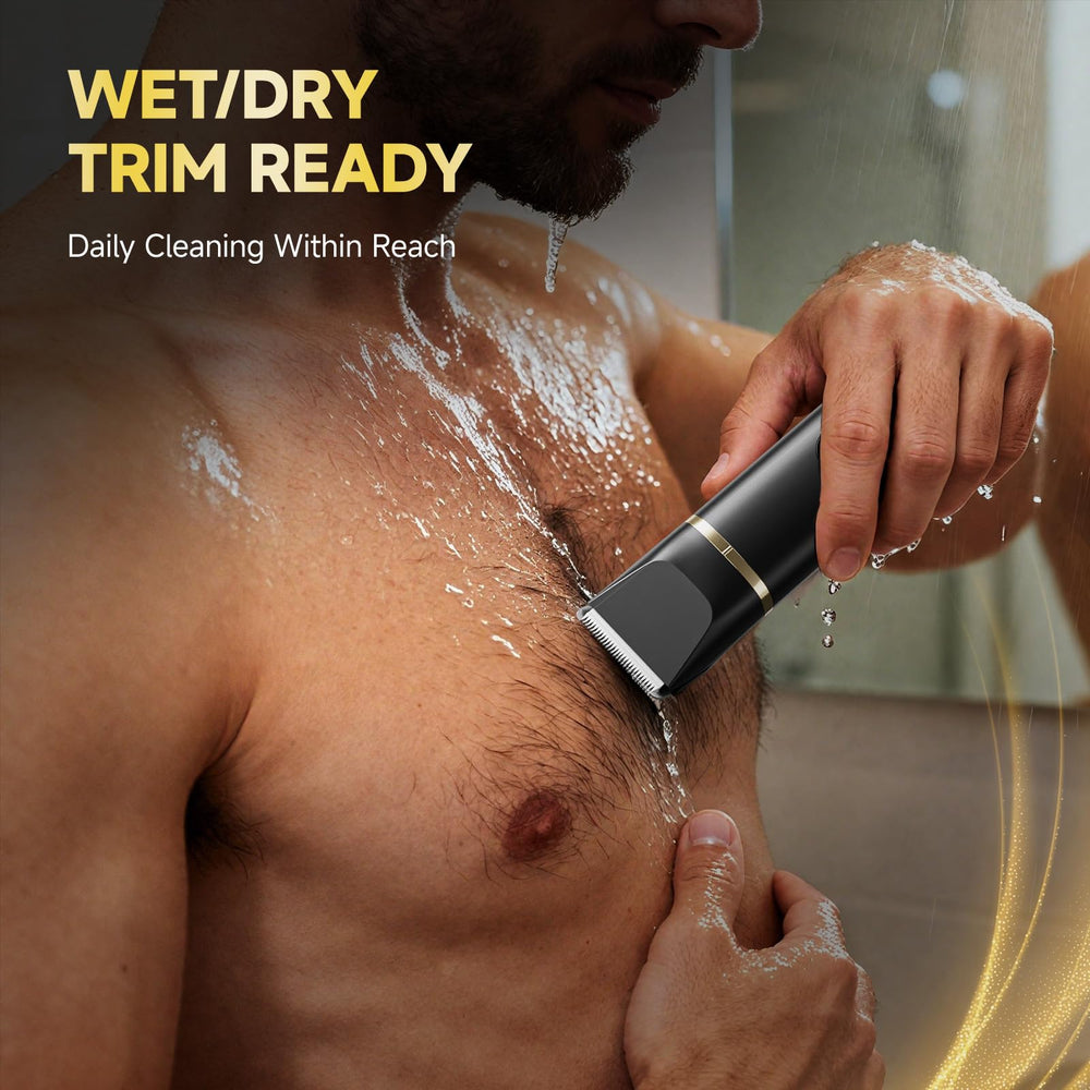 tiovara on bathroom vanity with accessories for organized grooming