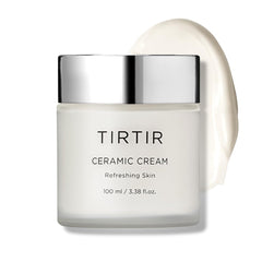 TIRTIR jar front view showing clean packaging and moisturizing promise