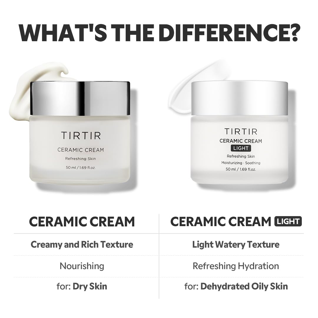 TIRTIR cream staged in bathroom to show nightly skincare use benefit