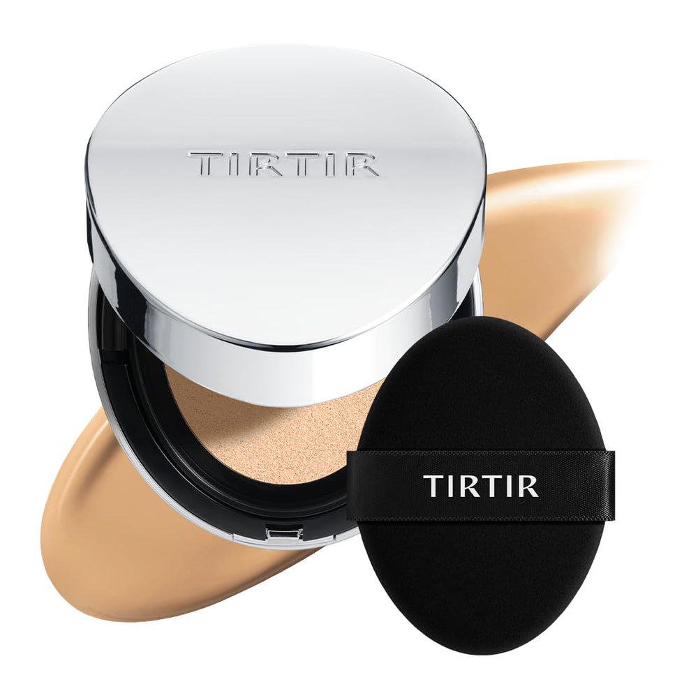 TIRTIR compact front view showing sleek design and portable convenience