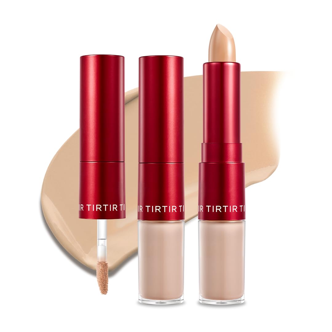 TIRTIR front packaging showing dual-ended concealer and shade label for quick ID
