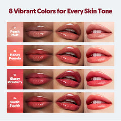 TIRTIR swatch on wrist revealing toasted rose buildable tint