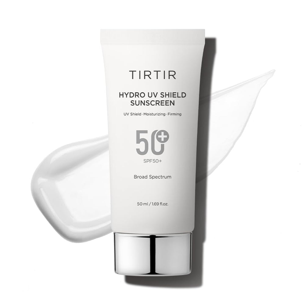 TIRTIR front packaging showing bottle and SPF protection benefit