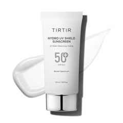 TIRTIR front packaging showing bottle and SPF protection benefit