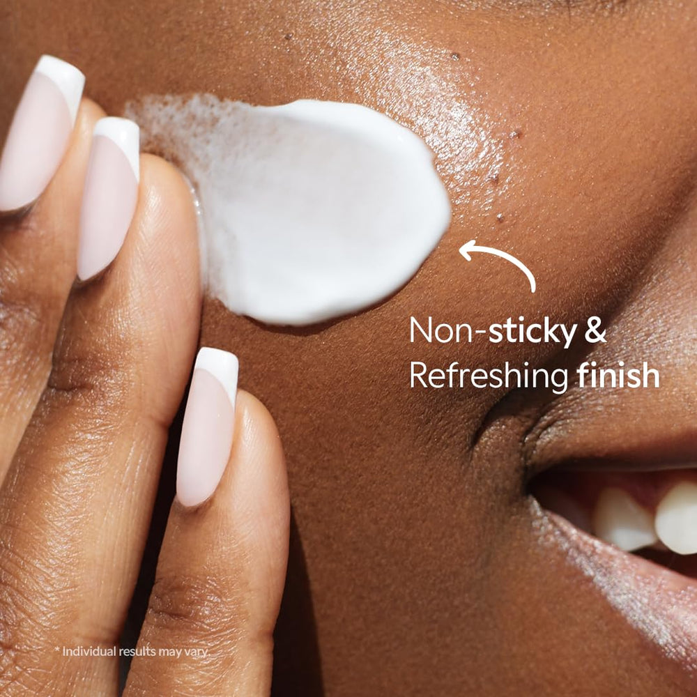 TIRTIR used under makeup illustrating compatibility and semi-matte finish