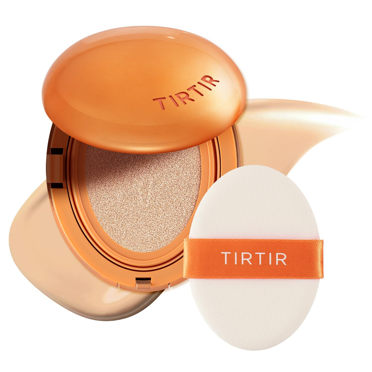 TIRTIR mini cushion front packaging showing compact design and shade