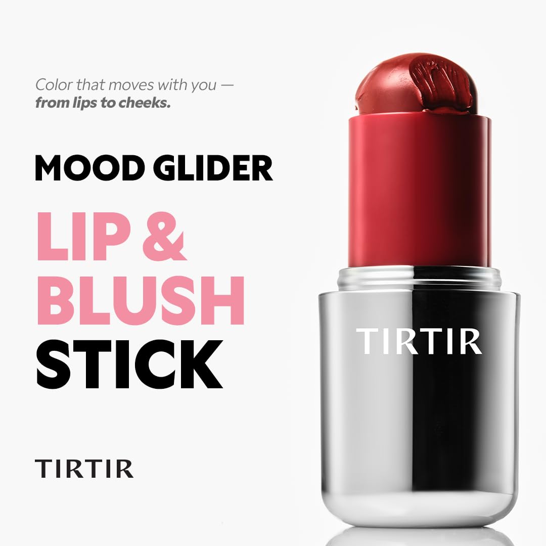 TIRTIR Mood Glider close-up texture showing creamy balm finish for smooth blending
