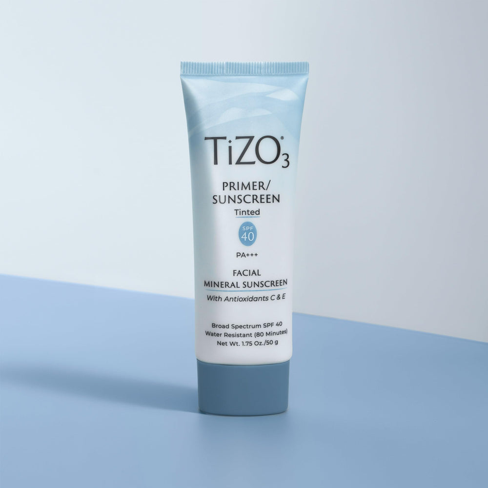 TIZO TiZO3 tube beside ruler showing 1.75 oz size
