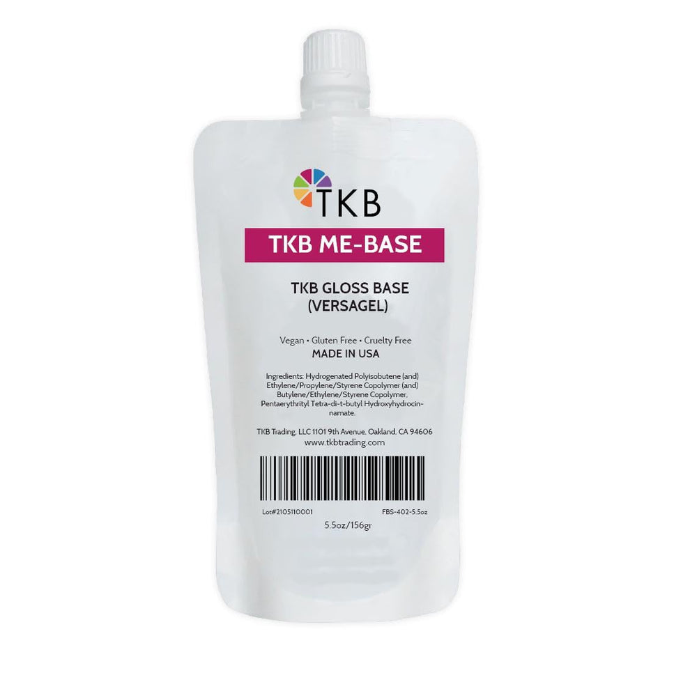 TKB Trading clear jar front view showing product and label benefit