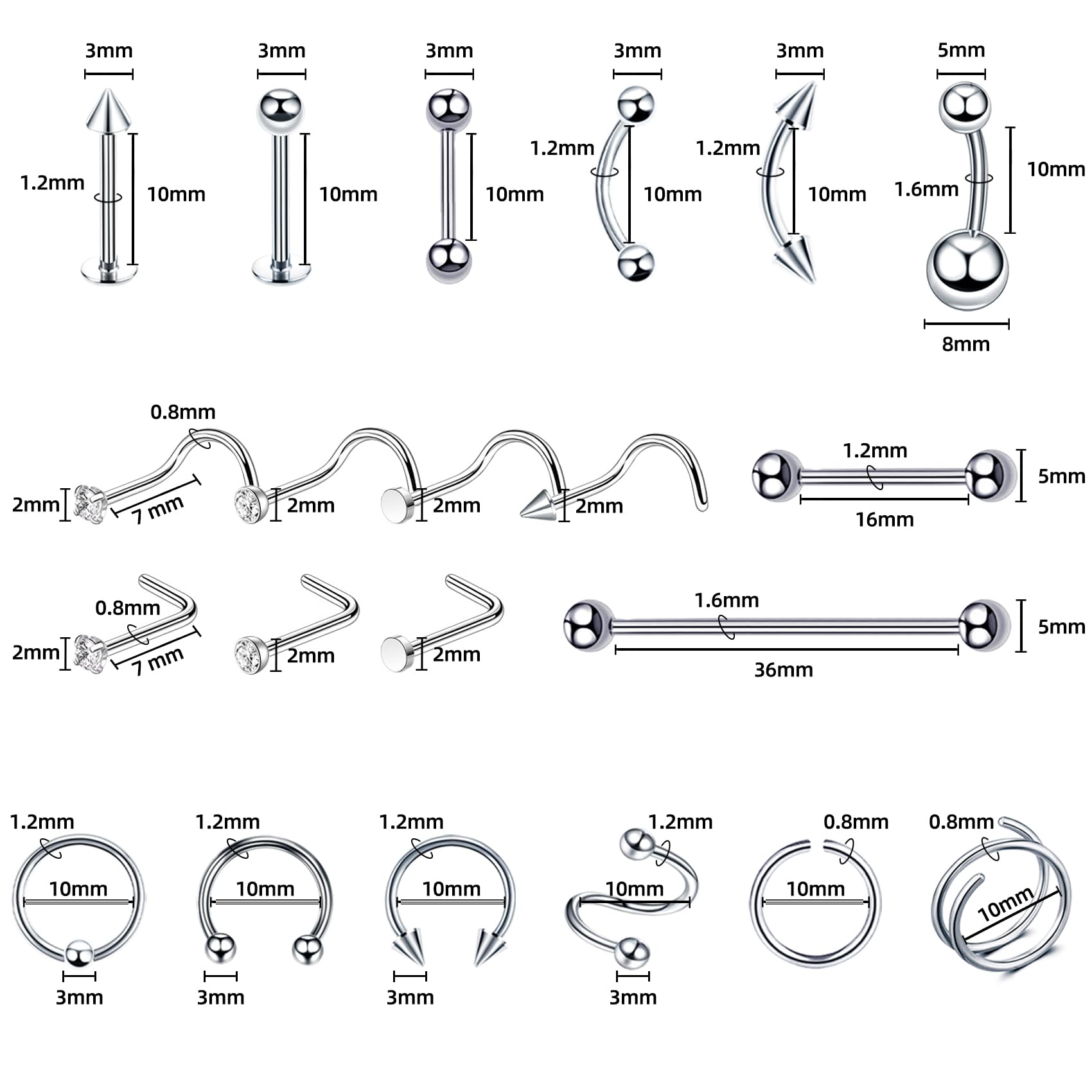 TKKUY close-up of 316L stainless steel jewelry detailing durable finish and clarity