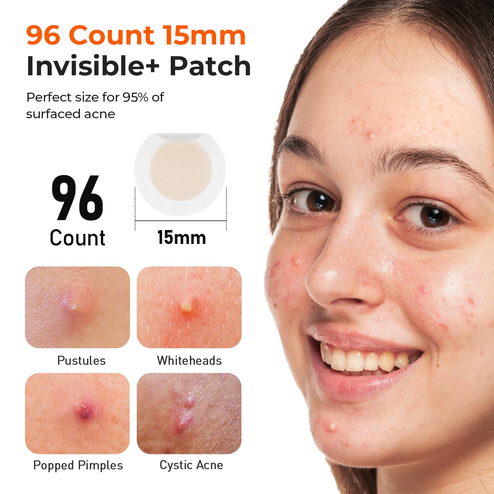 TKTK patch applied on skin demonstrating discreet coverage benefit