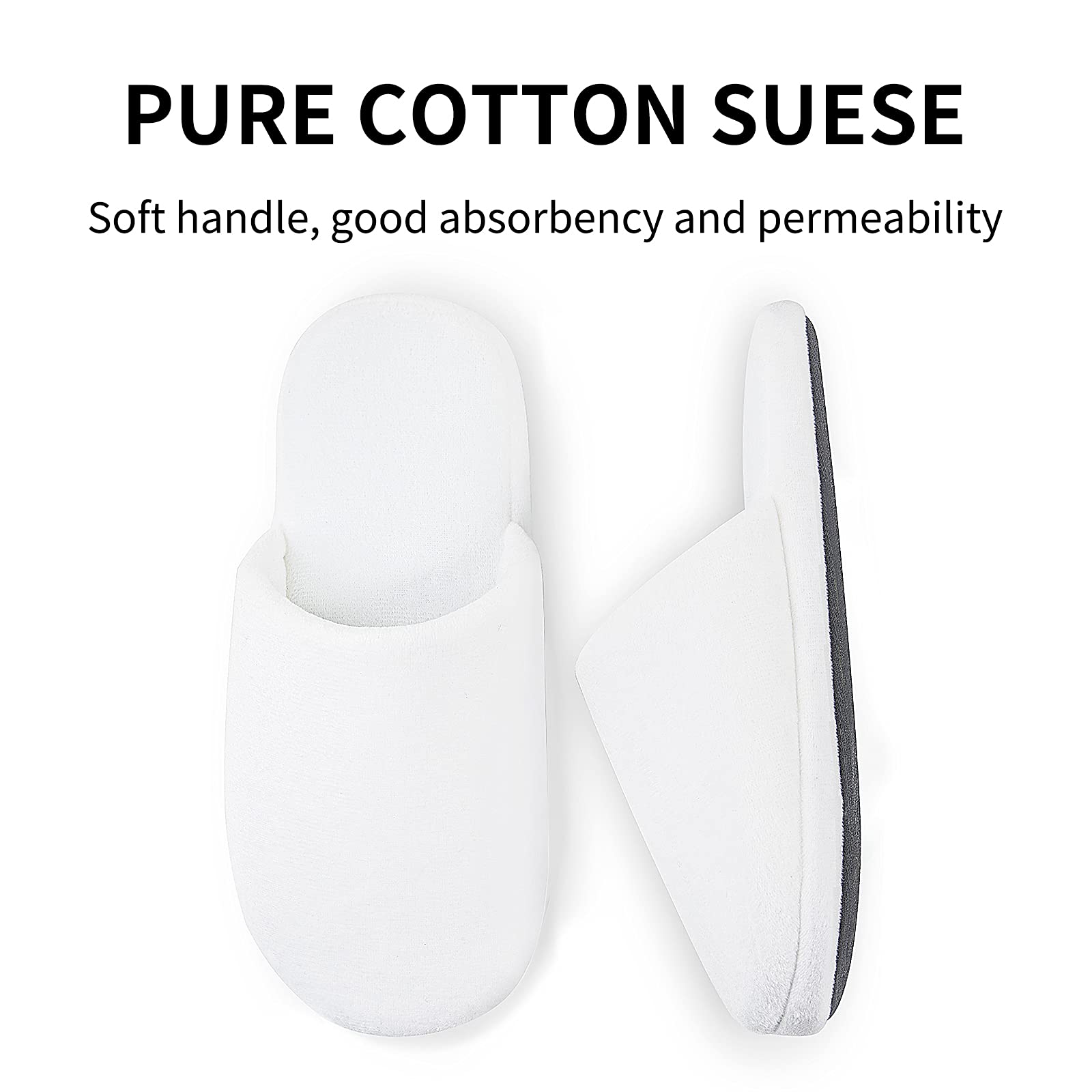 Tlizzz7 slippers on bedroom floor near bed showing cozy, hotel-style guest comfort