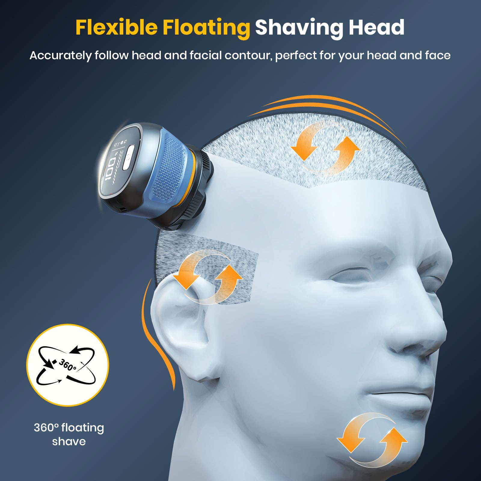 TLMUSE used in shower demonstrating IPX7 waterproof convenience