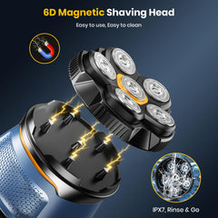 TLMUSE magnetic head detached for quick cleaning and easy maintenance