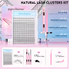 TNFVLONEINS close-up of soft 9–12mm clusters for seamless blending