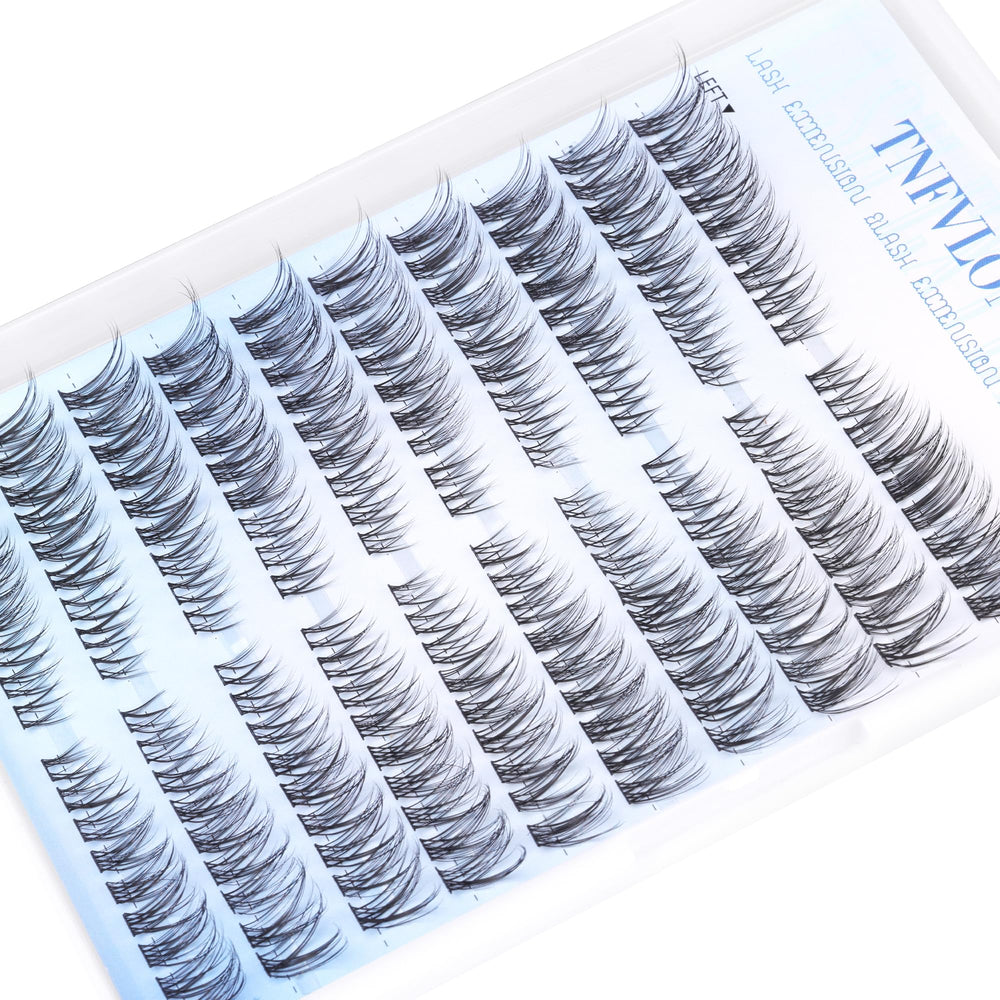 TNFVLONEINS lifestyle shot of evening makeup with lashes, boosting confidence and polish