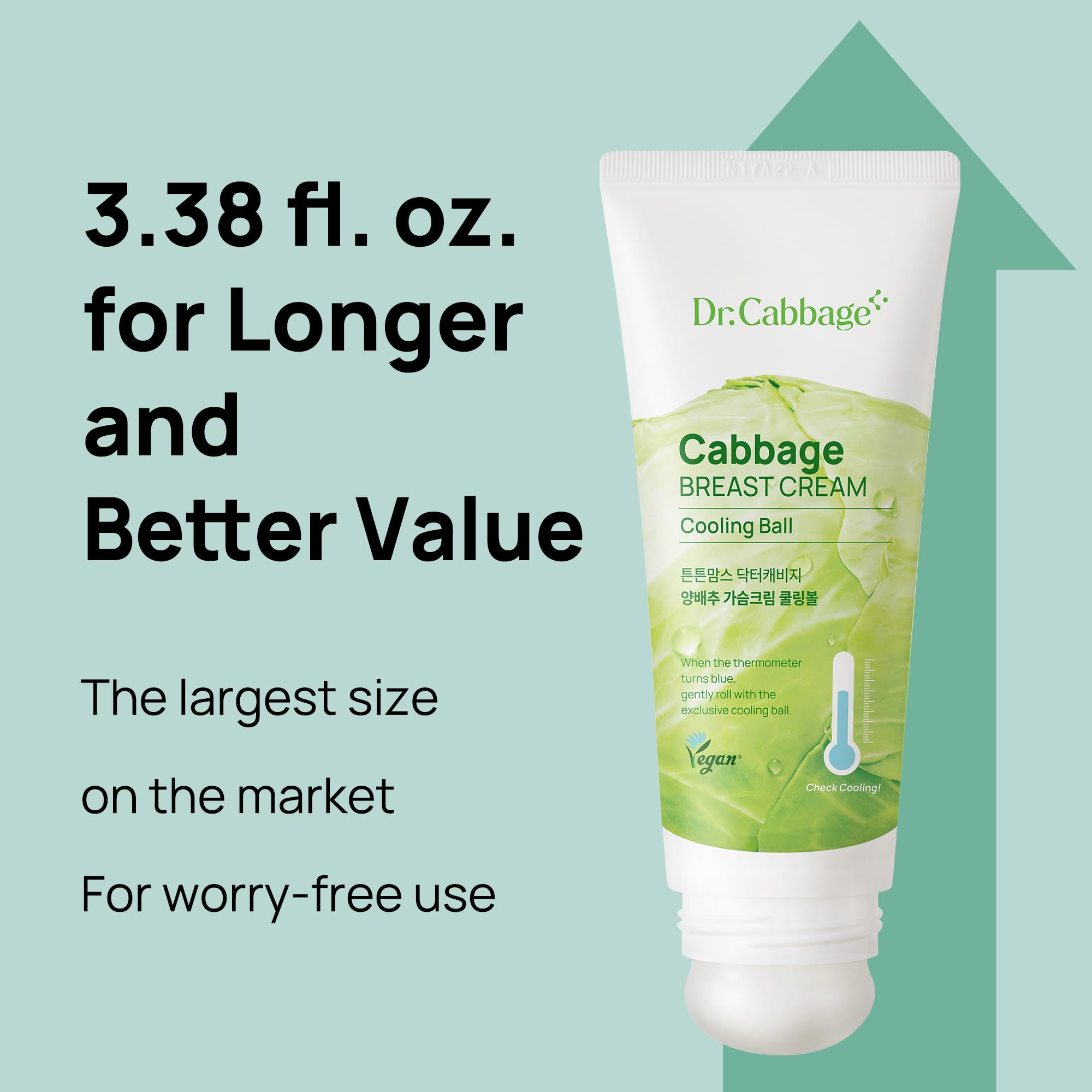 TNTN MOM'S cream texture on palm highlighting lightweight, non-greasy absorption benefit