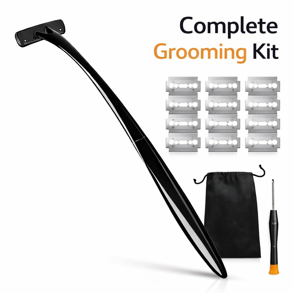 TOAKA in-shower use with lather for comfortable wet shaving