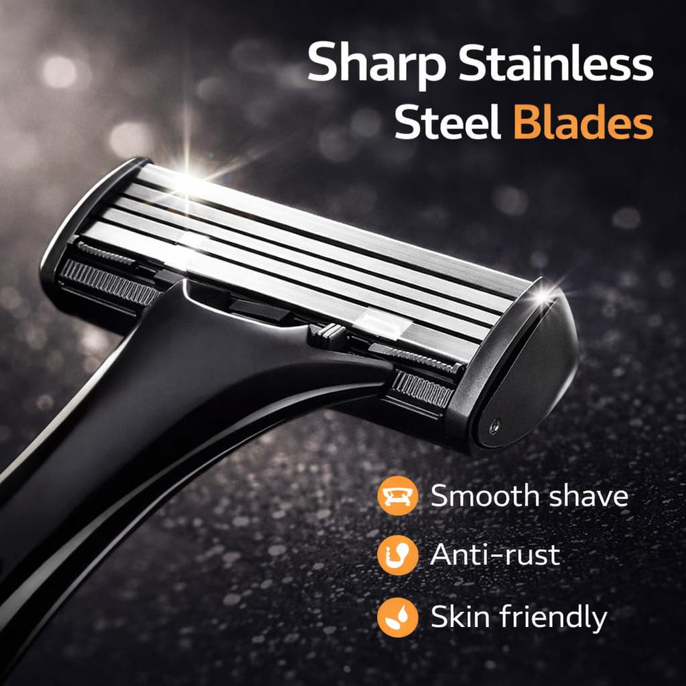 TOAKA replacement blades and screwdriver included for easy maintenance