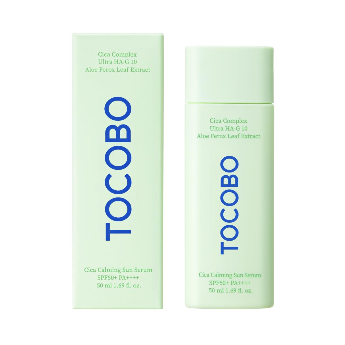 TOCOBO front bottle showing clean serum design and SPF benefit