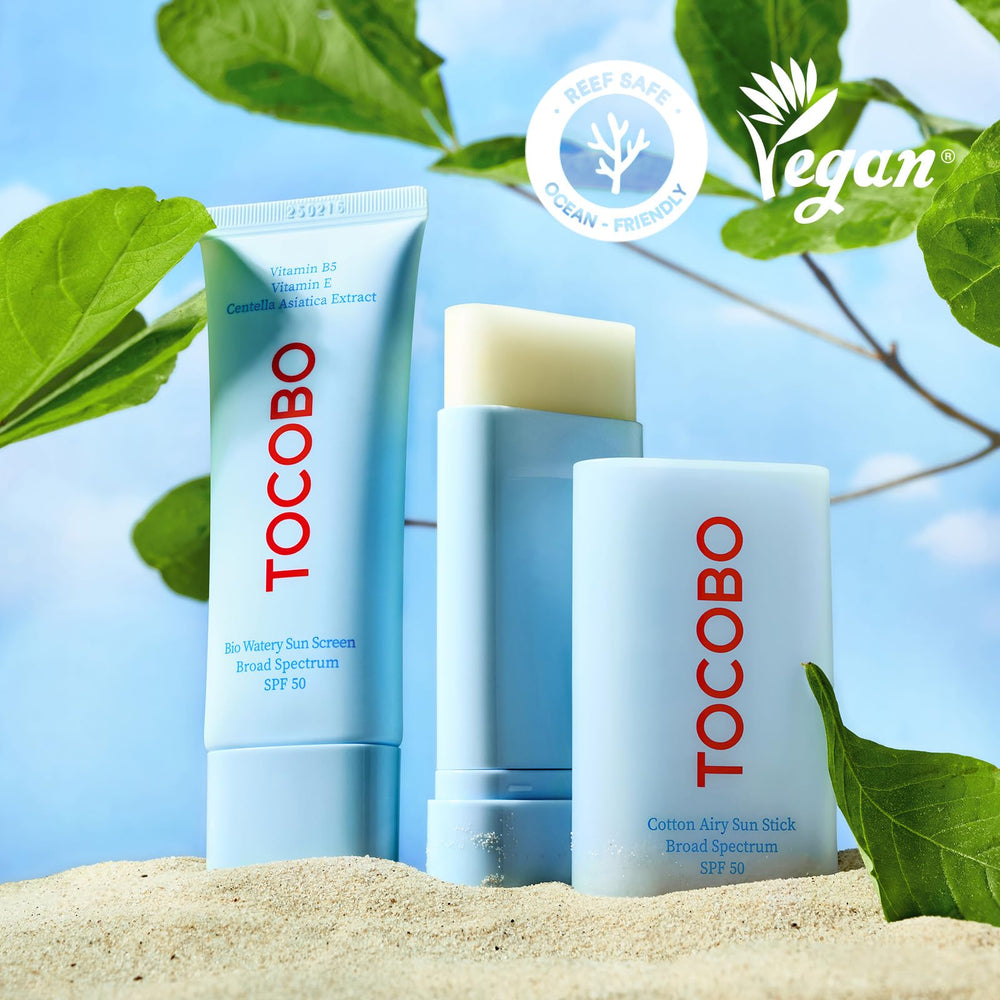 TOCOBO product label close-up displaying key clean and vegan ingredients