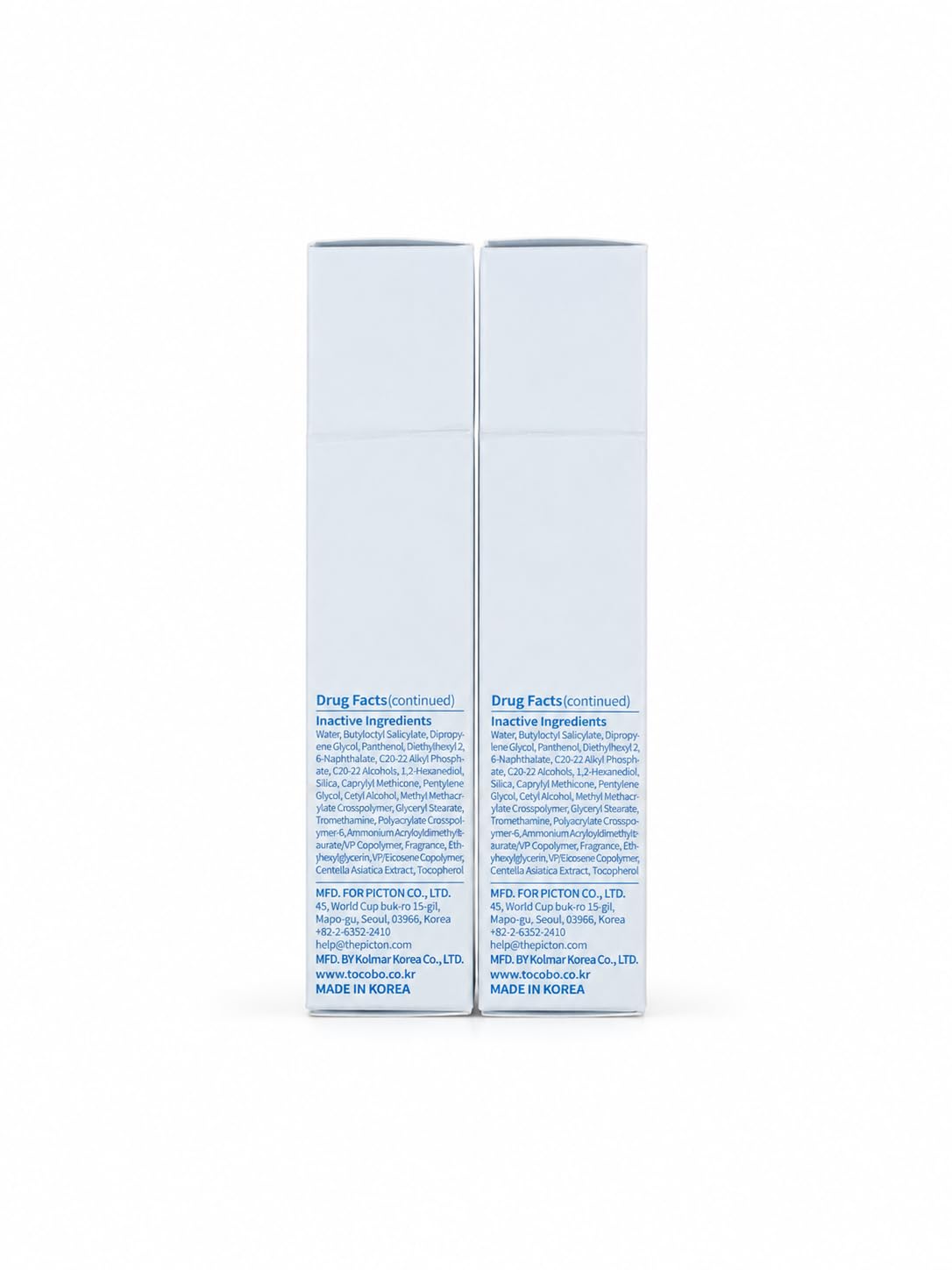 TOCOBO watery cream texture dispensed to show lightweight absorption benefit