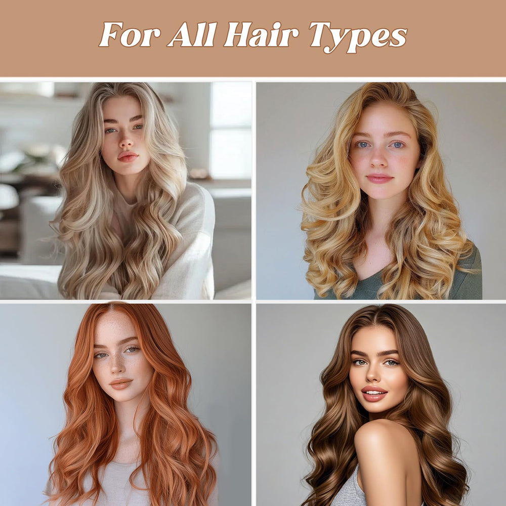 Togayu finished wavy hair lifestyle shot showing natural volume