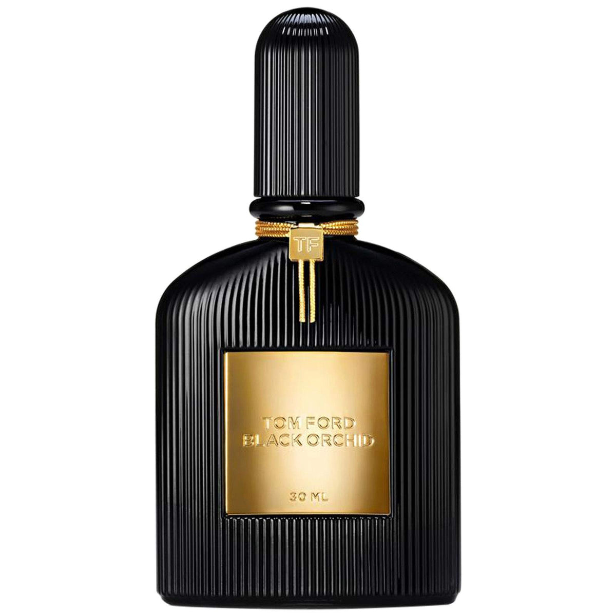Tom Ford Black Orchid bottle close-up showing luxurious presentation and glamour