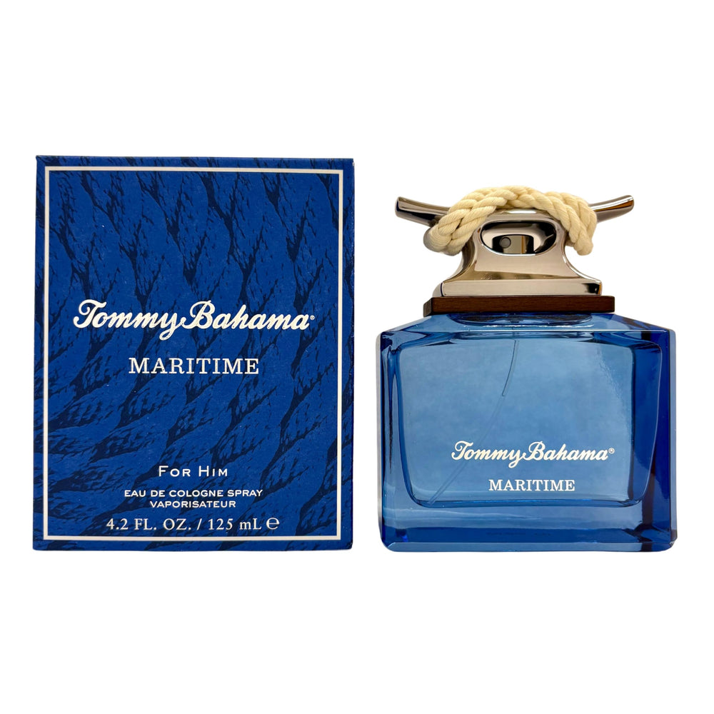 Tommy Bahama Maritime front bottle view showing label and easy spray for daily use