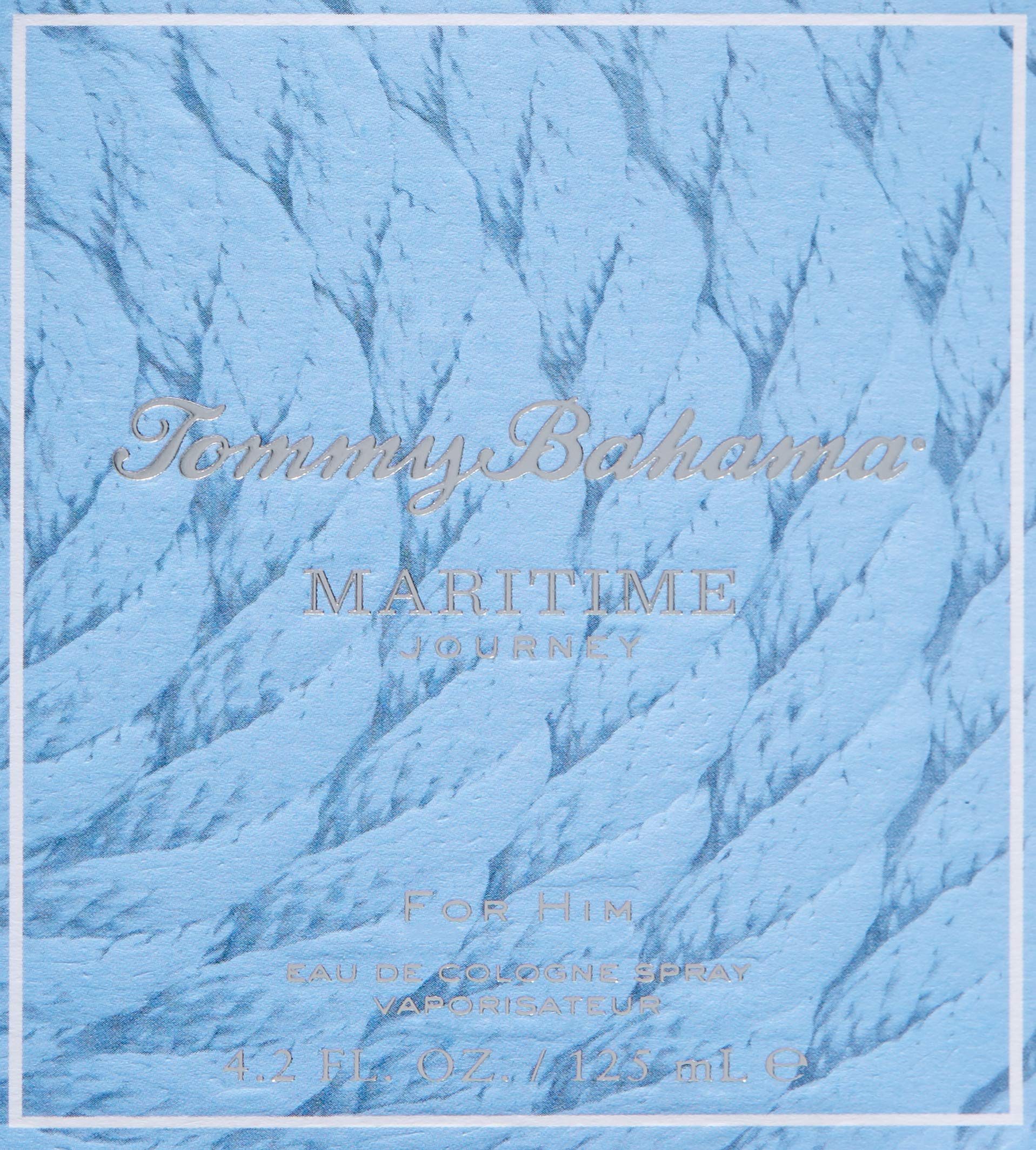 Tommy Bahama bottle label close-up highlighting fragrance name and brand clarity